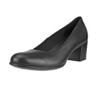 Ecco Dress Classic 35 Full Grain Leather Women's Slip On Shoes - Black - Size:UK 7.5