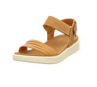 ECCO Women's Flowt' Flat Sandal, Brun Lion Cashmere, 9 UK