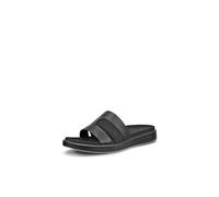 ECCO Women's Flowt Oasis Slide Sandal, Black/Black, 7-7.5