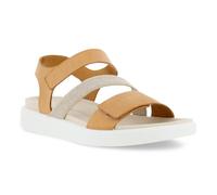 Ecco Flowt 273713 Leather Textile Women's Slingbacks Sandals - Lion - Size:UK 7.5