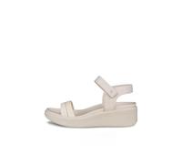 ECCO Women's Flowtedge Lx Heeled Sandal, Limestone, 7.5 UK