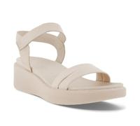 ECCO Women's Flowtedge Lx Heeled Sandal, Limestone, 7.5 UK