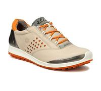 ECCO Women's Golf Biom Hybrid 2 Shoes, Oyester/Orange (OYESTER/ORANGE57864), 5 UK