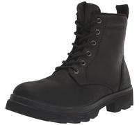 ECCO Women's Grainer Waterproof Lace Boots, Black, 7.5 UK