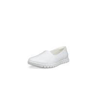 ECCO Womens Gruuv Lite Espadrille Slip on, White/Shadow White, 12-12.5