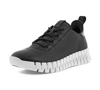 ECCO Womens Gruuv Sneaker, Black Light Grey, 6 UK