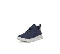 ECCO Women's Gruuv Sneaker, Marine Nubuck/Powder, 4-4.5