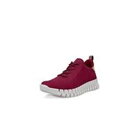 ECCO Women's Gruuv Sneaker, Red Plum/Powder, 10-10.5