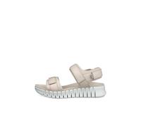 ECCO Women's Gruuv Sol Sandal, Limestone, 10/10.5 UK