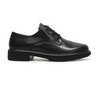 ECCO Womens Metropole Amsterdam Leather Black Shoes 6.5-7 UK