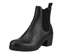 Metropole Zurich Full Grain Leather Women's Chelsea Heel Boots