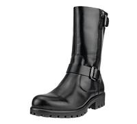 ECCO Women's Modtray Moto Boot Mid Calf, Black, 5/5.5 UK
