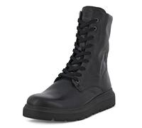 Ecco Women's Boots Nouvelle - Water Resistant Leather Mid-Calf Lace-Up - Black Size 4-9