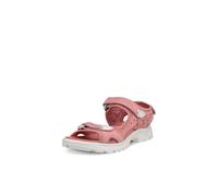 ECCO Womens Offroad 069563 Leather Textile Old Rose Sandals 6 UK
