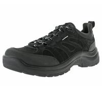 ECCO Women's Offroad Leather Waterproof Hiking Shoe, Black Nubuck/Black, 8/8.5 UK