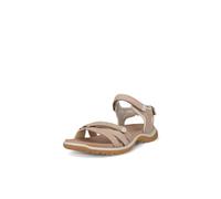 ECCO Womens Offroad Roam Leather Textile Nude Limestone Sandals 4.5 UK
