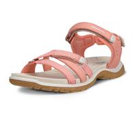 ECCO Women's, Offroad Roam Sandal, Burnt Coral/Spiced Coral Nubuck, 5-5.5