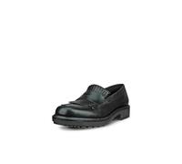 ECCO Women's Oslo Brogue Penny Loafer, Sea Tangle, 9-9.5