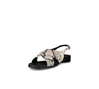 ECCO Women's Sculpted Alba 25 Slingback Sandal, Dark Clay Snake Print, 5/5.5 UK