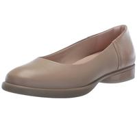 ECCO Women's Sculpted Luxe Ballerina Ballet Flat, Nude, 8/8.5 UK