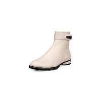 ECCO Women's Sculpted Luxury Modern Ankle Boot, Limestone, 11-11.5