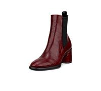 ECCO Women's Sculpted Luxury 55 Mm Modern Double Gore Chelsea Boot, Brick Reptile Print, 10-10.5