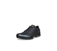 ECCO Women's Sneaker Biom AEX, Black/Buffed Silver, 7.5