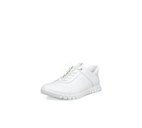 ECCO Women's Sneaker Gruuv LITE Easy Slip, Shadow White, 3