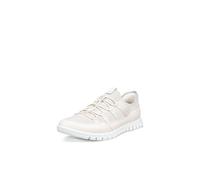 ECCO Women's Sneaker Gruuv LITE, Limestone/Gravel, 3