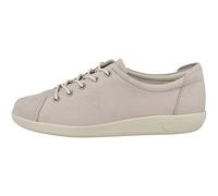 ECCO Women's Soft 2.0 High Trainers, Grey/Pink, 6 UK