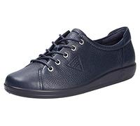 ECCO Women's Soft 2. Sneaker, Navy, 3.5 UK