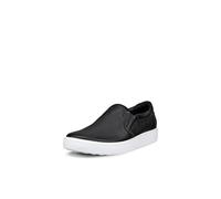 ECCO Women's Soft 60 Premium Slip-on Sneaker, Black, 6/6.5 UK