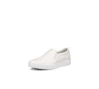 ECCO Women's Soft 60 Premium Slip-on Sneaker, White, 6/6.5 UK