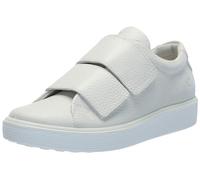 ECCO Women's Soft 60 Two Strap Premium Sneaker, White, 3.5/4 UK