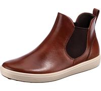 ECCO Women's Soft 7 Chelsea Boots, Cognac, 6 UK