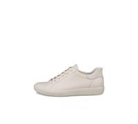 ECCO Women's Soft 7 Easy Slip Sneaker, Limestone/Straw, 6-6.5