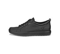 ECCO Women's Soft 7 Gore-tex Tie Sneaker, Black, 7.5 UK