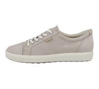 EccO Womens Soft 7 Sneaker grey Rose Nubuck 8-85