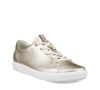 ECCO Women's Soft 7 Sneaker, Pure White Gold, 8/8.5 UK