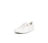 Ecco Soft 7 In White Light Wright Eva Sole Lace Up Trainer Size UK 3- 9