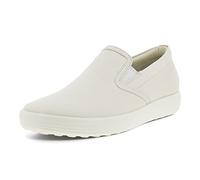 ECCO Women's Soft 7 W Slip-on, White Powder, 5.5 UK