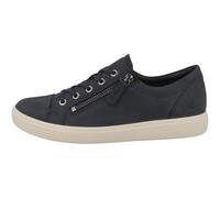 ECCO Women's Soft Classic Lace Side Zip Sneaker, Marine, 8-8.5
