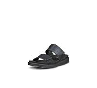ECCO Women's SOFT SANDAL Slide, Black/Black, 8.5