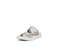 ECCO Women's SOFT SANDAL Slide, Pure Cashmere Metallic, 4.5