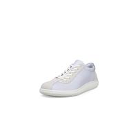 ECCO Women's Soft Zero Lace Up Sneaker, Air/Shadow White, 10-10.5