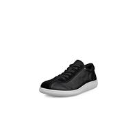 ECCO Women's Soft Zero W Sneaker, Black/Black, 6 UK