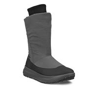 ECCO Women's Solice Arctic Waterproof Snow Boot, Black/Magnet Primaloft, 5/5.5 UK
