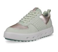 ECCO Womens Street 720 Hybrid Golf Shoes - Gold Metallic/Matcha - UK 6