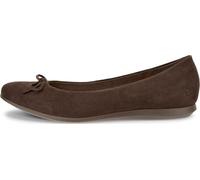ECCO - Womens Touch Ballerina 2.0 Shoes, Dark Clay, 9-9.5