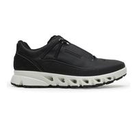 Ecco Multi Vent 880123 Leather Women's Comfort Trainers - Black - Size:UK 5-5.5